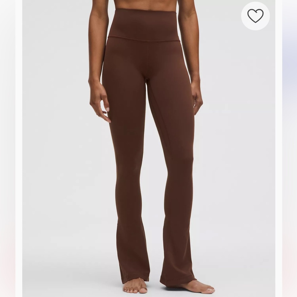 Lululemon Ribbed Align Mini-Flare Leggings